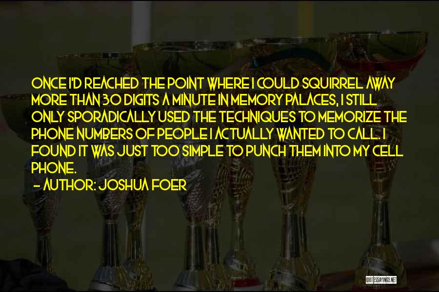 Digits Quotes By Joshua Foer