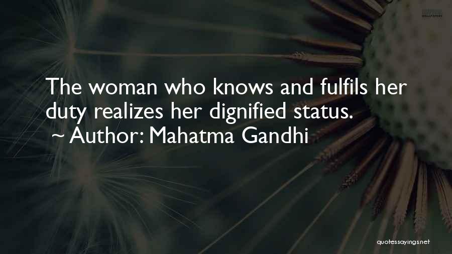 Dignified Status Quotes By Mahatma Gandhi