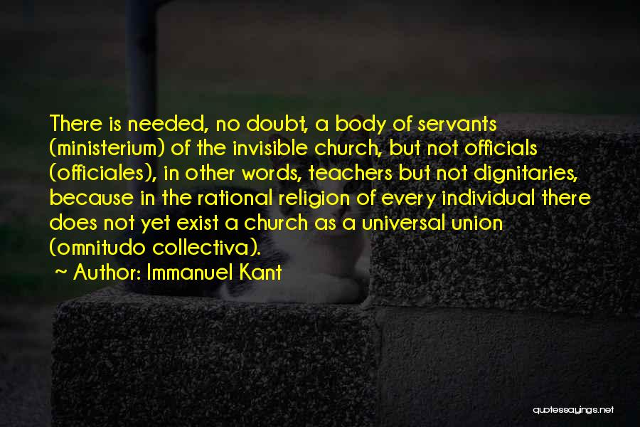 Dignitaries Quotes By Immanuel Kant