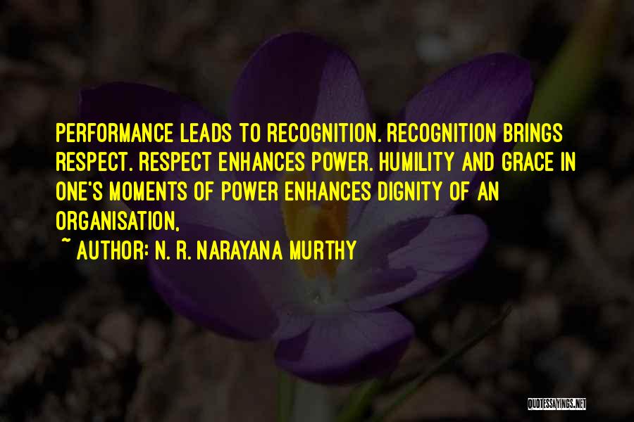 Dignity And Grace Quotes By N. R. Narayana Murthy