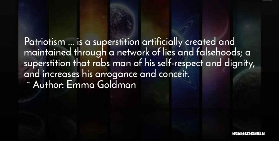 Dignity And Self Respect Quotes By Emma Goldman