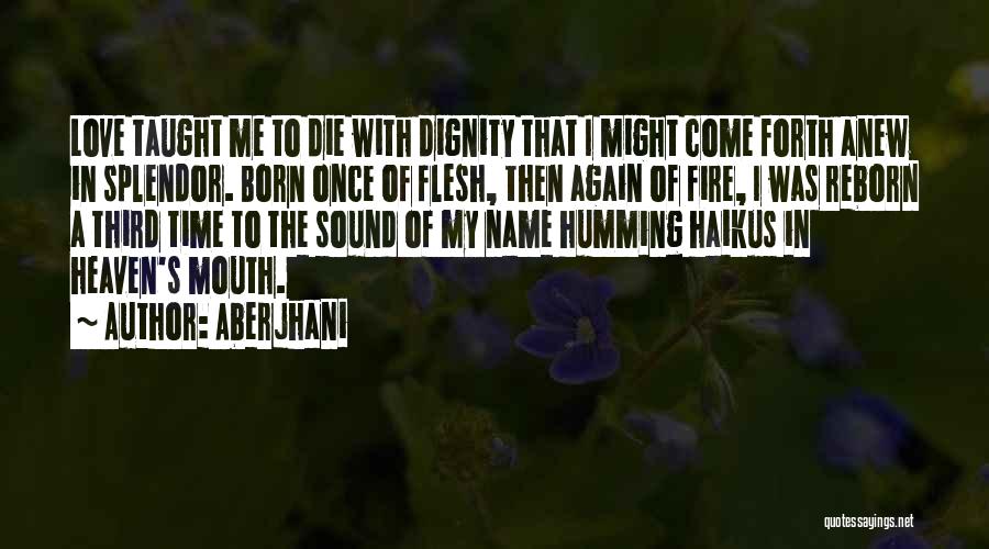 Dignity In Death Quotes By Aberjhani