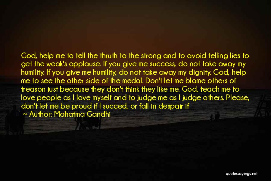 Dignity In Love Quotes By Mahatma Gandhi