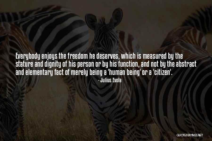 Dignity Of Citizens Quotes By Julius Evola Dignity Of Citizens Quotes By Julius Evola