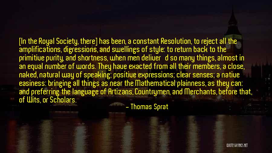 Digressions Quotes By Thomas Sprat Digressions Quotes By Thomas Sprat