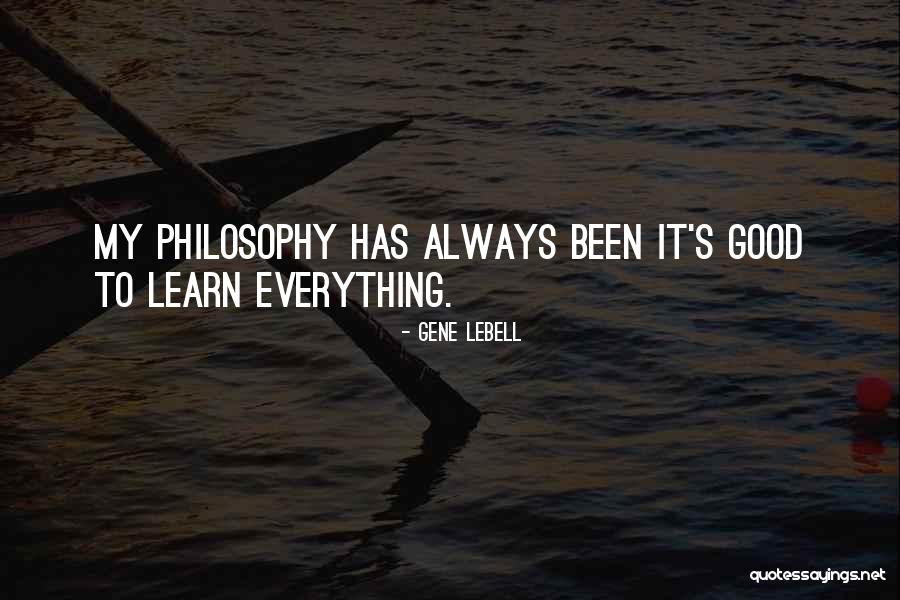 Diisinger Quotes By Gene LeBell