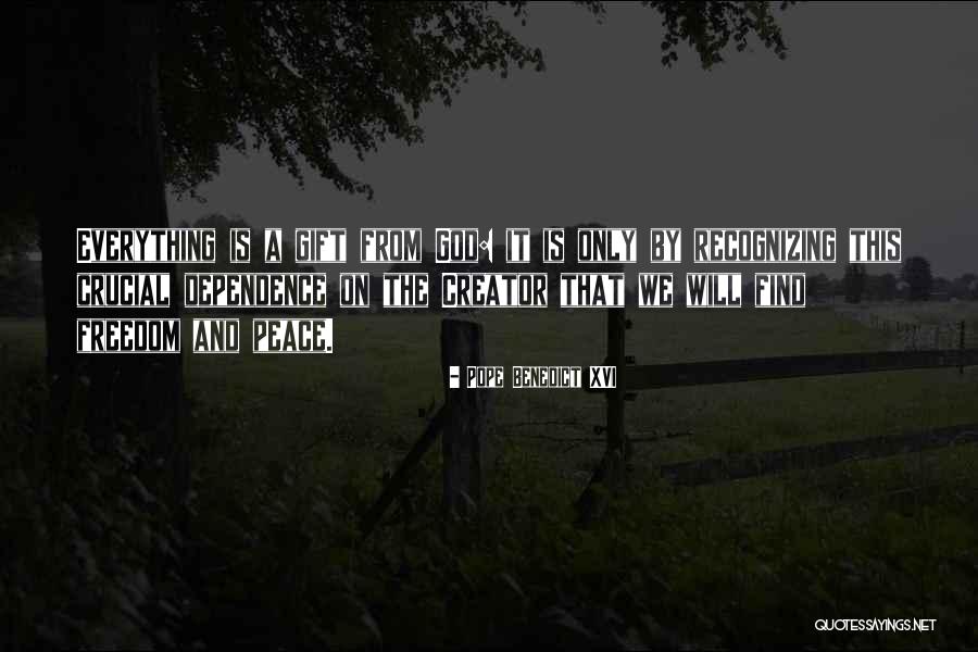 Dijadikan Atau Quotes By Pope Benedict XVI