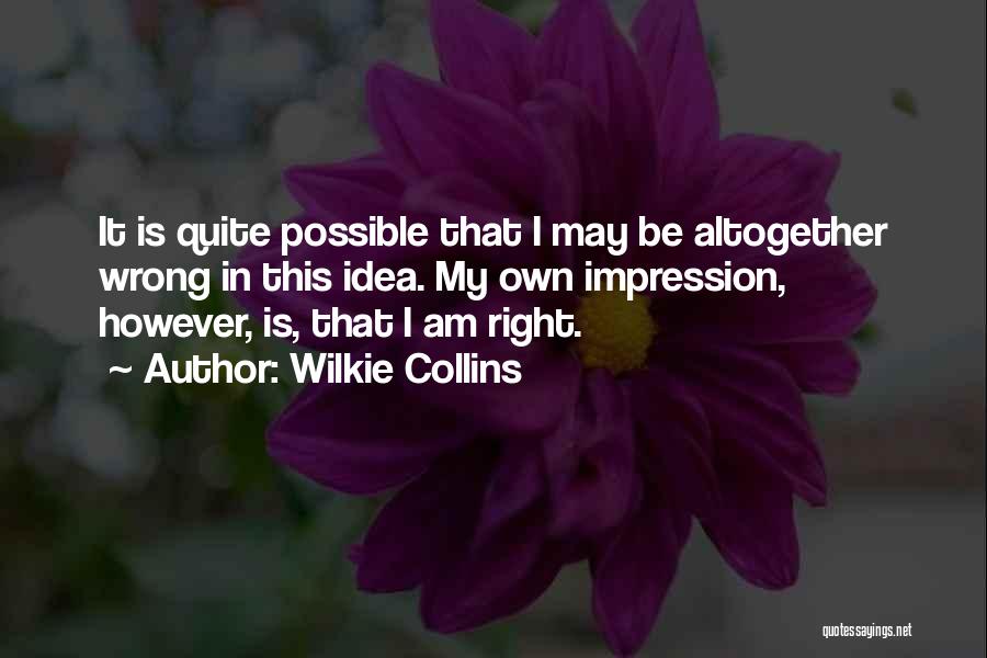 Dijalog Za Quotes By Wilkie Collins