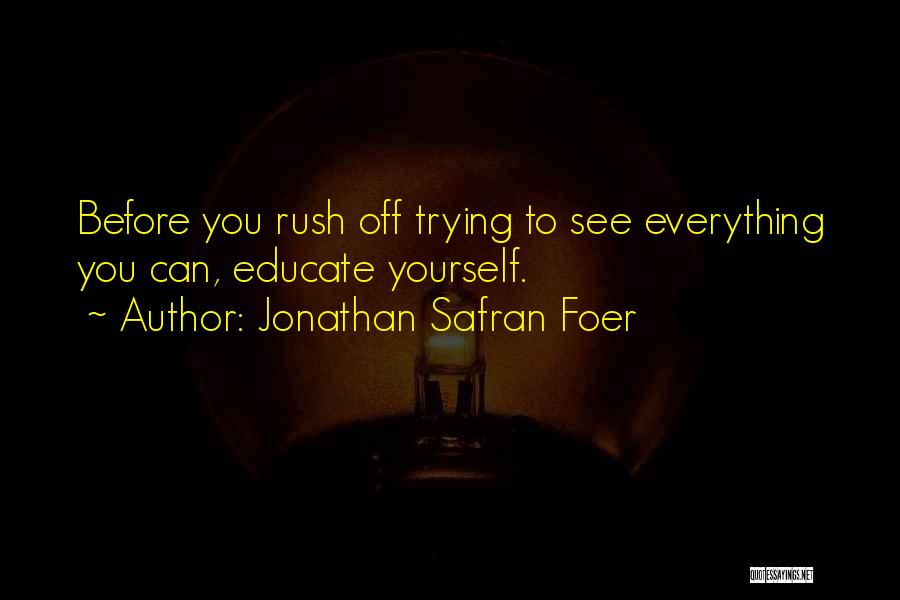 Dildarian Punjabi Quotes By Jonathan Safran Foer