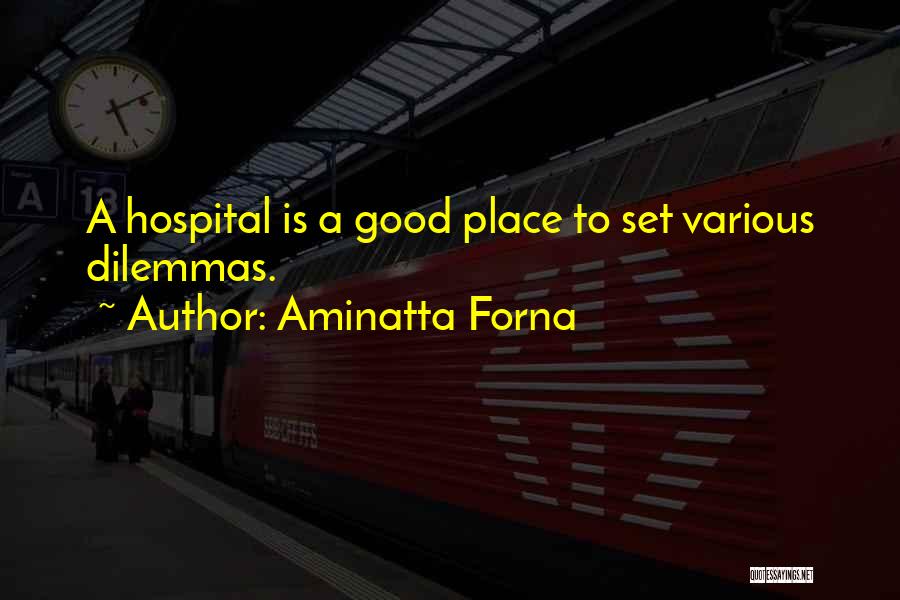 Dilemmas Quotes By Aminatta Forna
