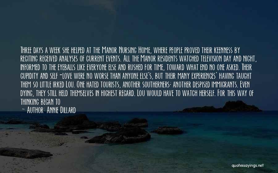 Dillard Quotes By Annie Dillard