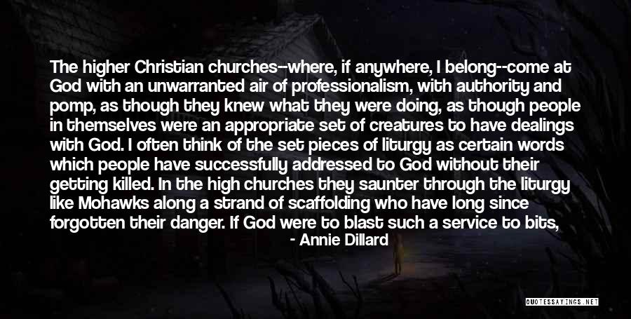 Dillard Quotes By Annie Dillard