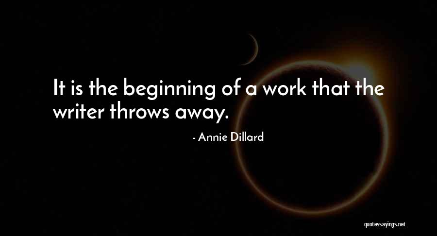 Dillard Quotes By Annie Dillard