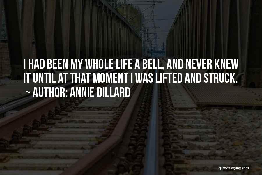 Dillard Quotes By Annie Dillard