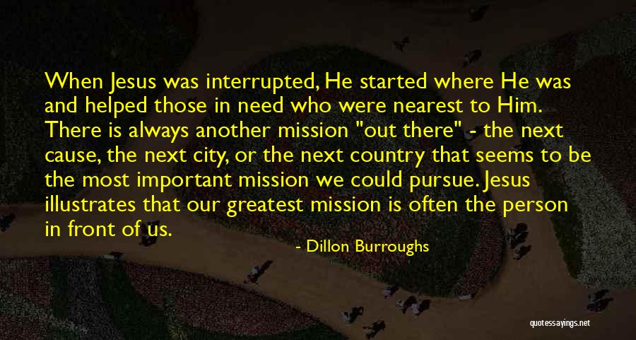 Dillon Burroughs Quotes 1193952