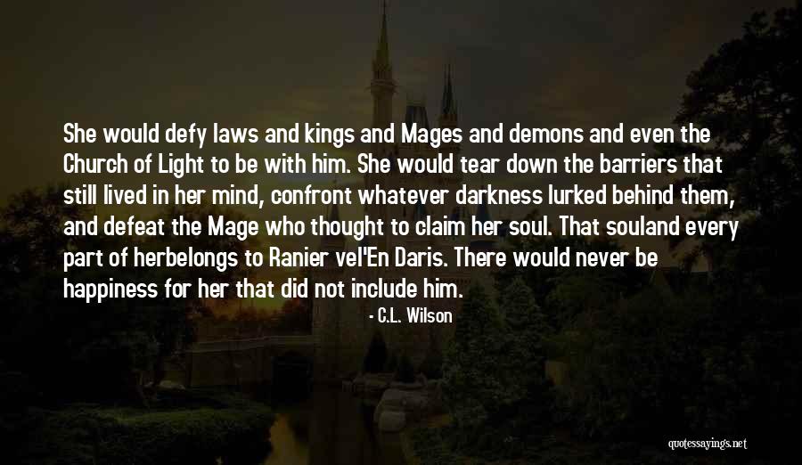 Dilsey Scott Quotes By C.L. Wilson Dilsey Scott Quotes By C.L. Wilson