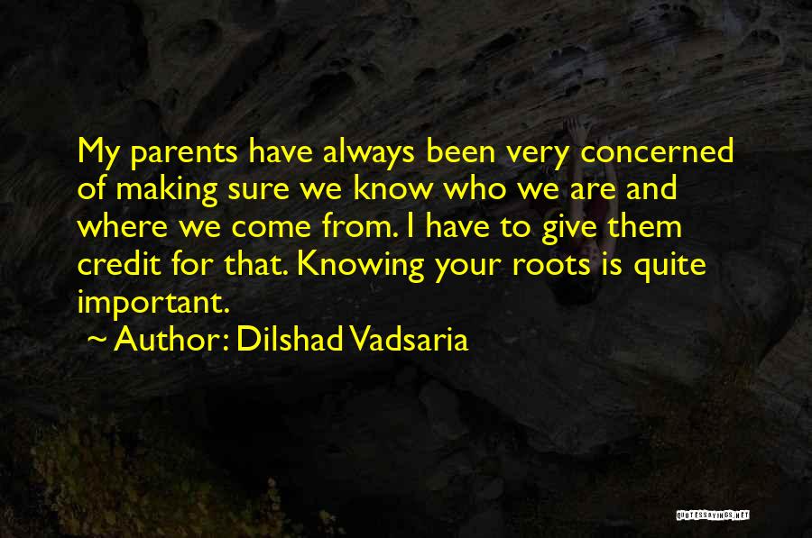 Dilshad Vadsaria Quotes 976328