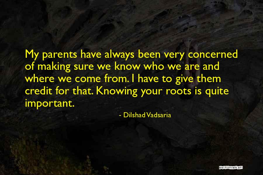 Dilshad Vadsaria Quotes 976328