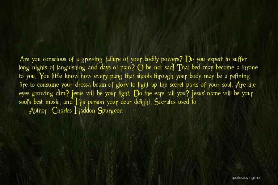 Dim Your Light Quotes By Charles Haddon Spurgeon