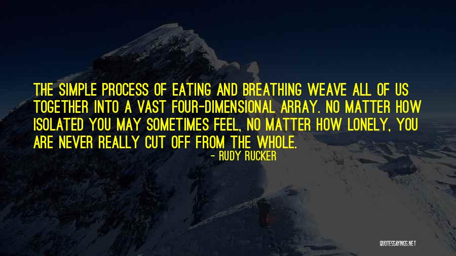 Dimarcos Pasta Quotes By Rudy Rucker Dimarcos Pasta Quotes By Rudy Rucker