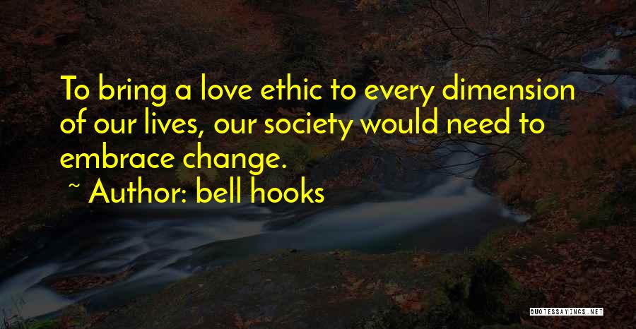 Dimension Quotes By Bell Hooks