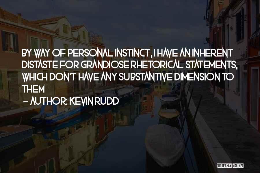 Dimension Quotes By Kevin Rudd