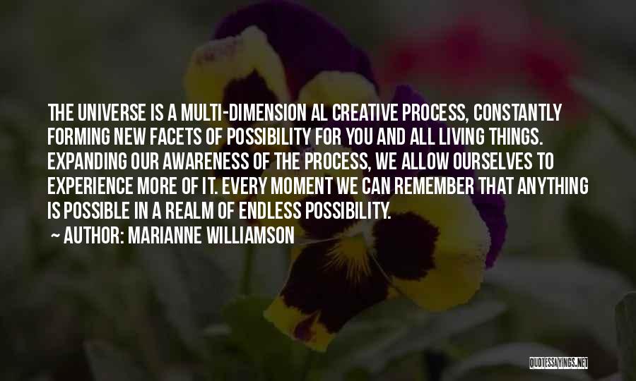 Dimension Quotes By Marianne Williamson
