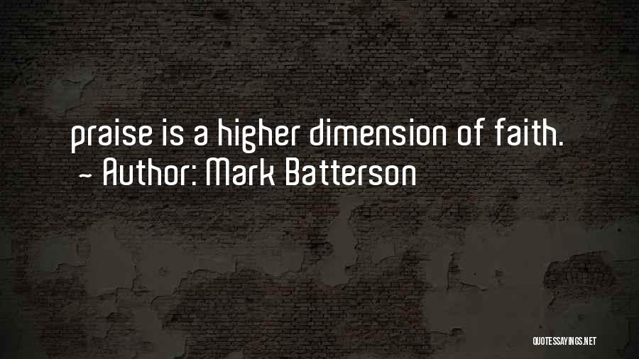 Dimension Quotes By Mark Batterson