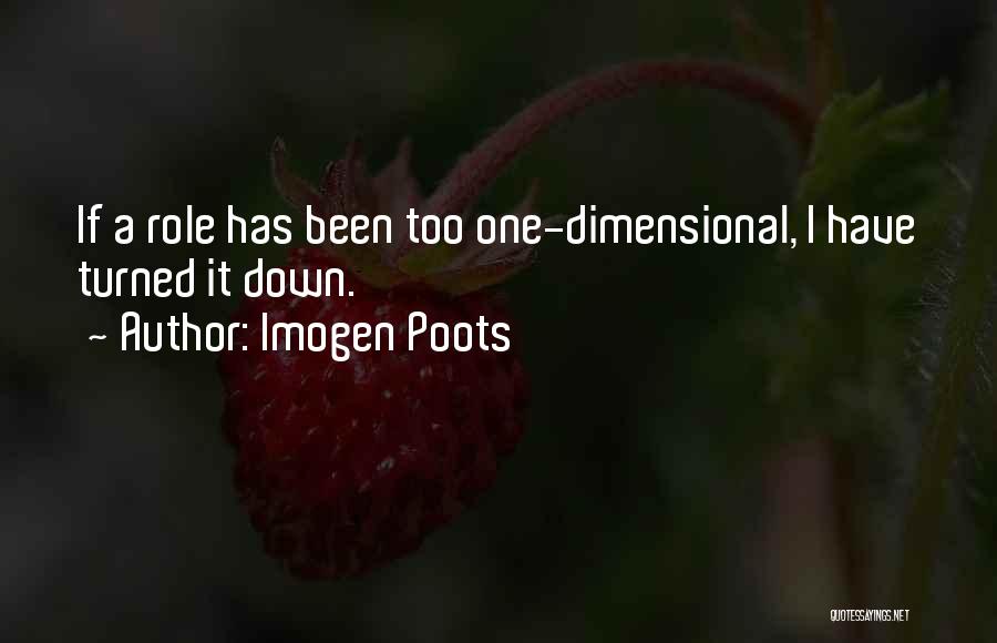Dimensional Quotes By Imogen Poots