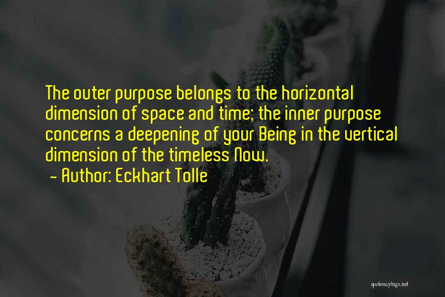 Dimensions In Time Quotes By Eckhart Tolle