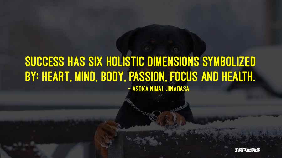 Dimensions Of Health Quotes By Asoka Nimal Jinadasa