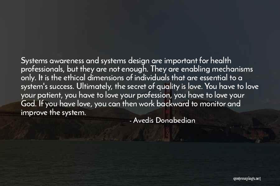 Dimensions Of Health Quotes By Avedis Donabedian