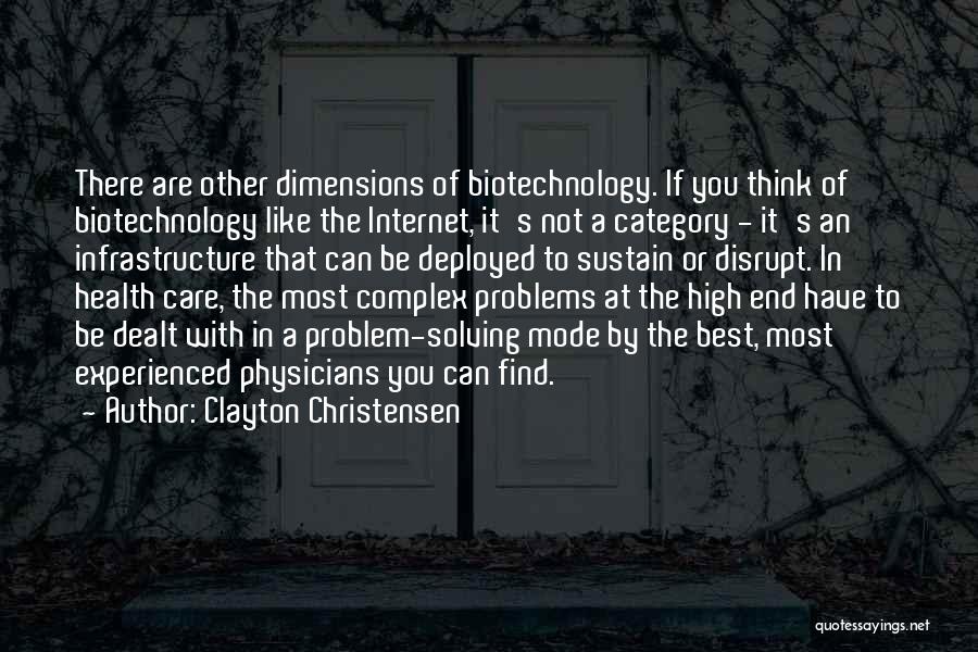 Dimensions Of Health Quotes By Clayton Christensen