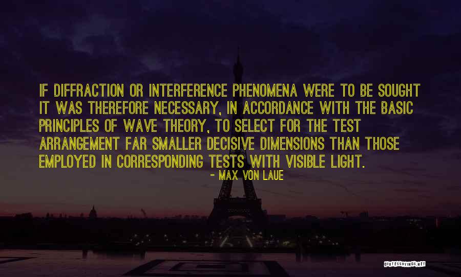 Dimensions Theory Quotes By Max Von Laue Dimensions Theory Quotes By Max Von Laue