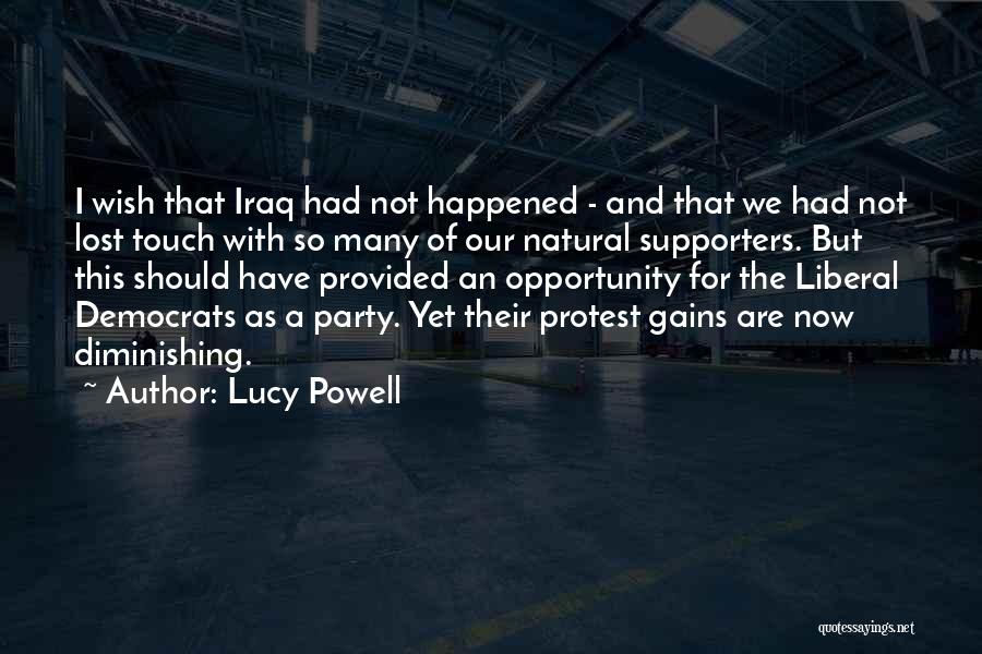 Diminishing Yourself Quotes By Lucy Powell
