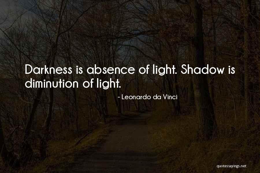 Diminution Quotes By Leonardo Da Vinci