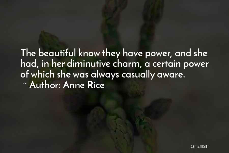 Diminutive Quotes By Anne Rice