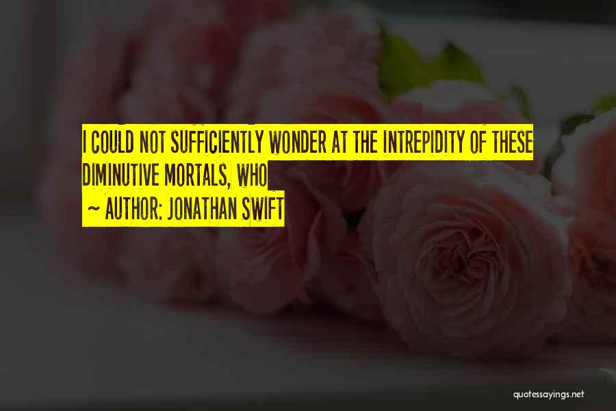 Diminutive Quotes By Jonathan Swift