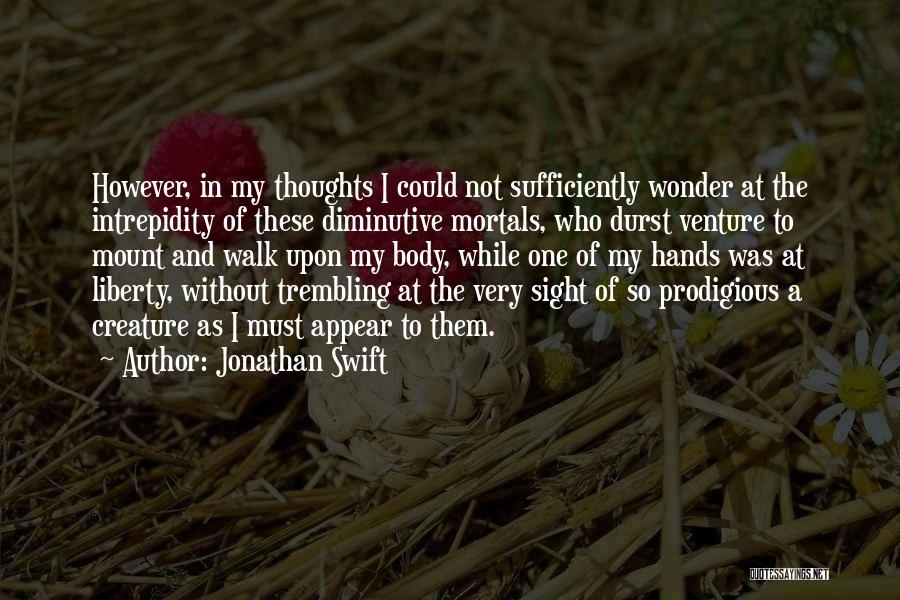 Diminutive Quotes By Jonathan Swift