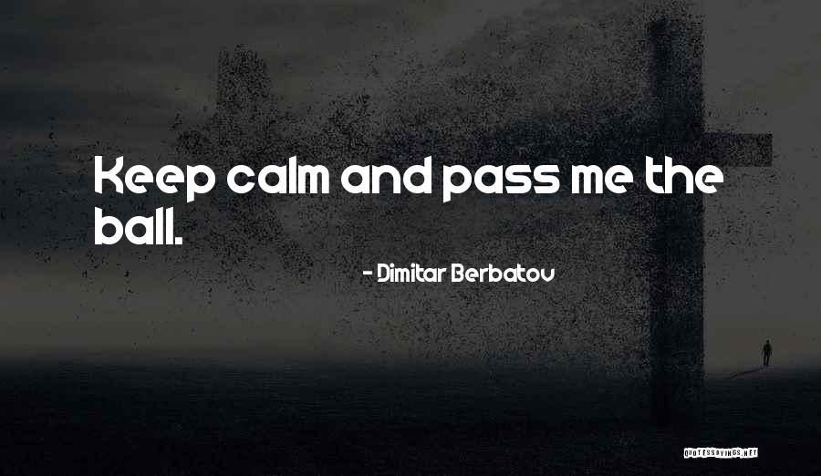 Dimitar Quotes By Dimitar Berbatov Dimitar Quotes By Dimitar Berbatov
