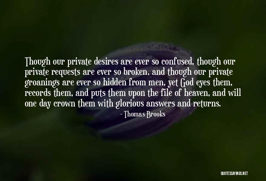 Dimitrious Bistrevsky Quotes By Thomas Brooks Dimitrious Bistrevsky Quotes By Thomas Brooks