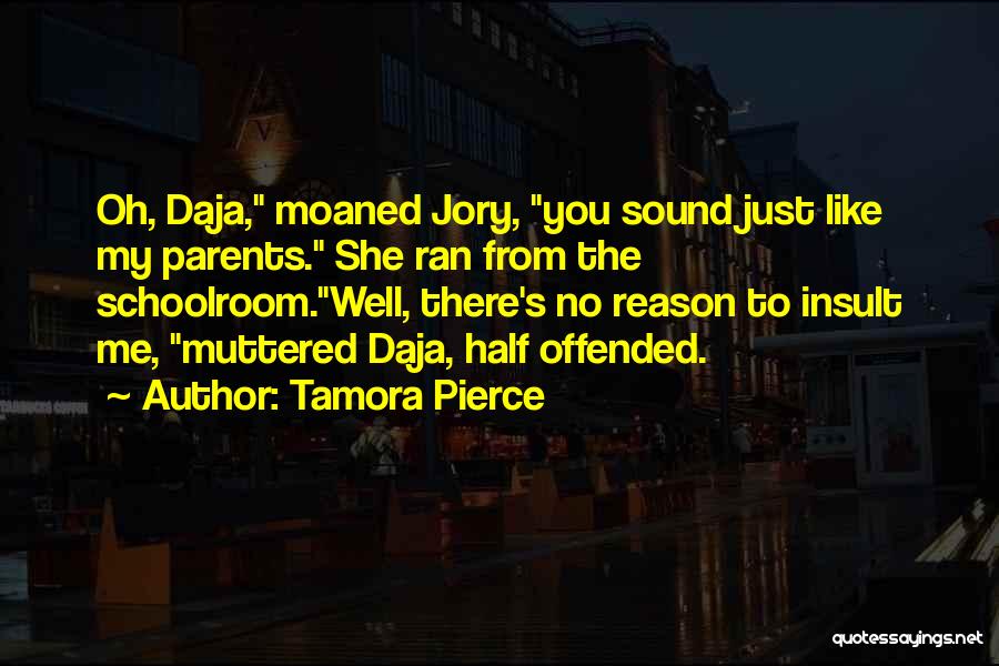 Dimmesdale Dying Quotes By Tamora Pierce