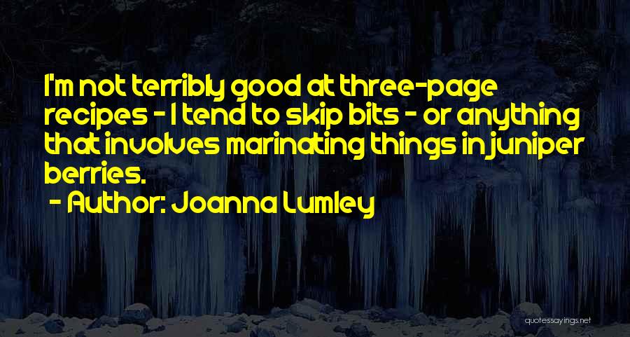 Dimperio Bros Quotes By Joanna Lumley