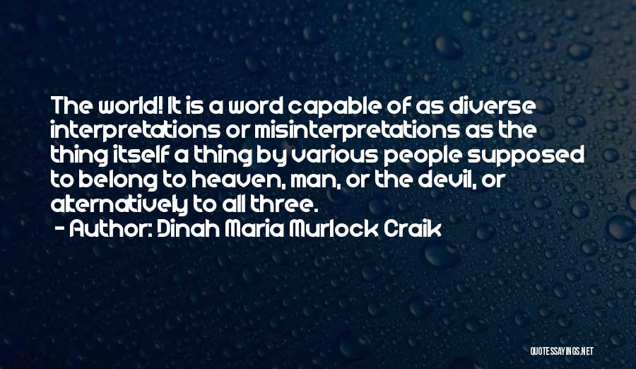 Dinah Maria Murlock Craik Quotes 884546