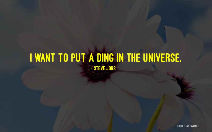 Ding Quotes By Steve Jobs Ding Quotes By Steve Jobs