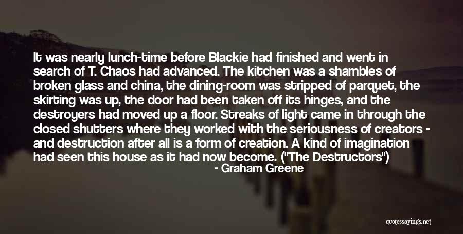 Dining Room Quotes By Graham Greene