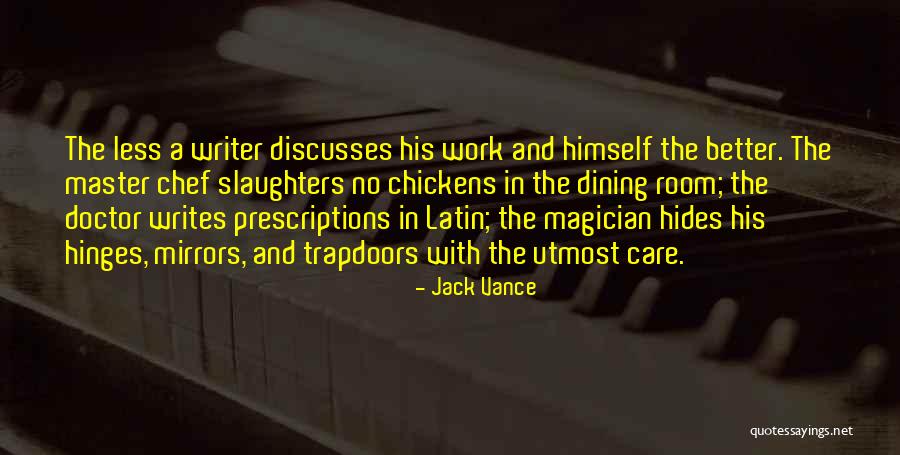 Dining Room Quotes By Jack Vance