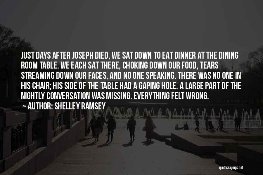 Dining Room Table Quotes By Shelley Ramsey