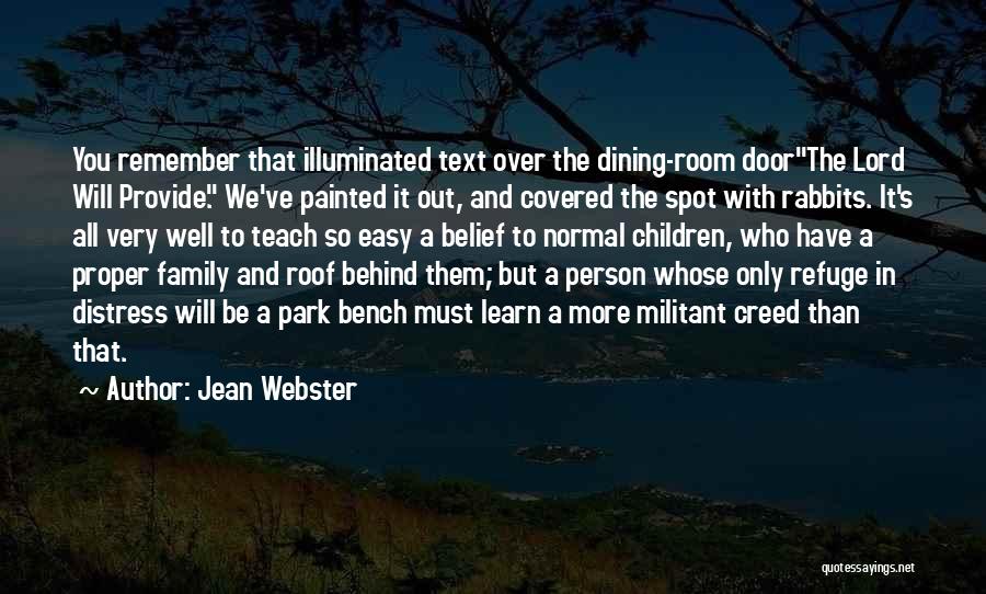 Dining Well Quotes By Jean Webster
