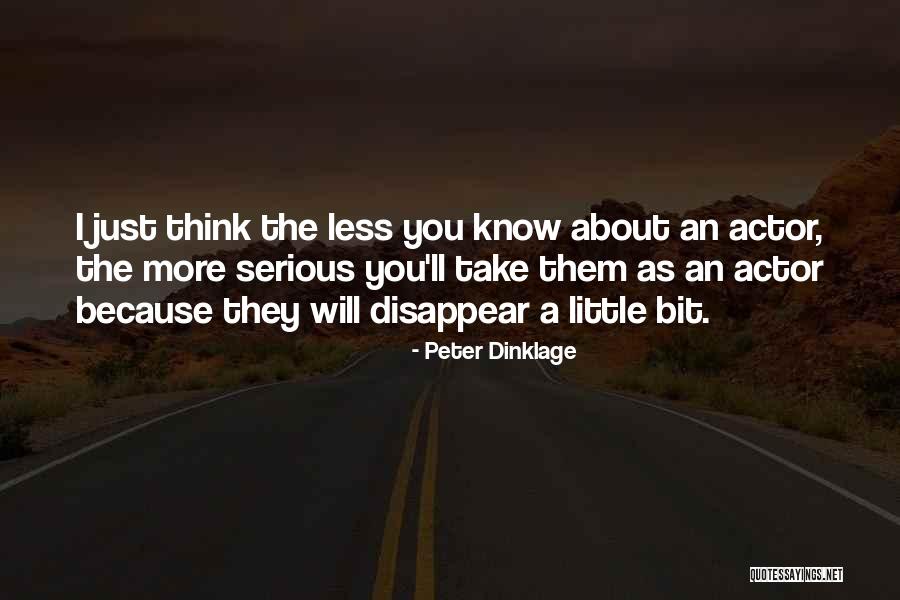 Dinklage Quotes By Peter Dinklage Dinklage Quotes By Peter Dinklage